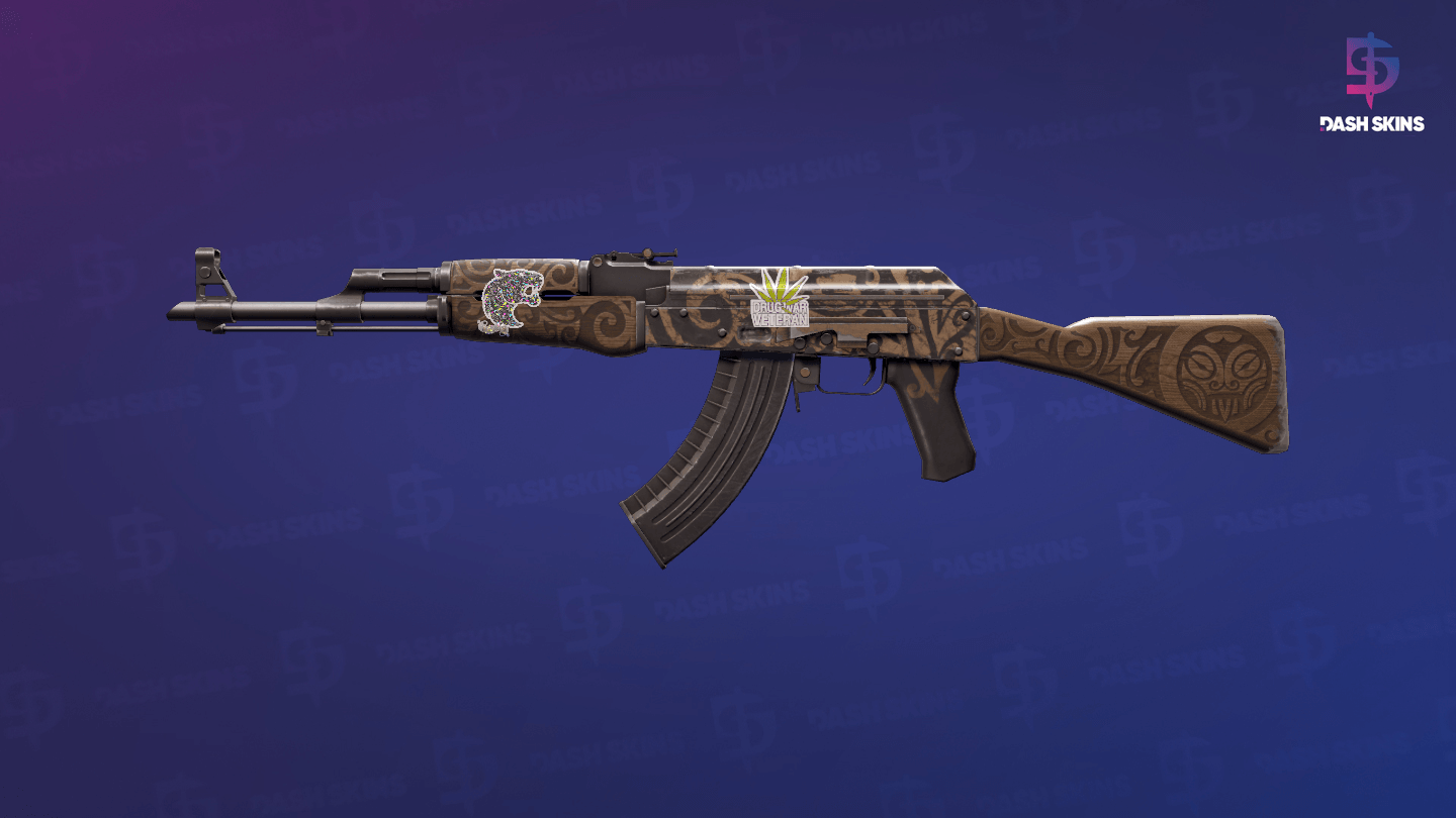 AK-47 | Uncharted (Field-Tested) Screenshot Playside