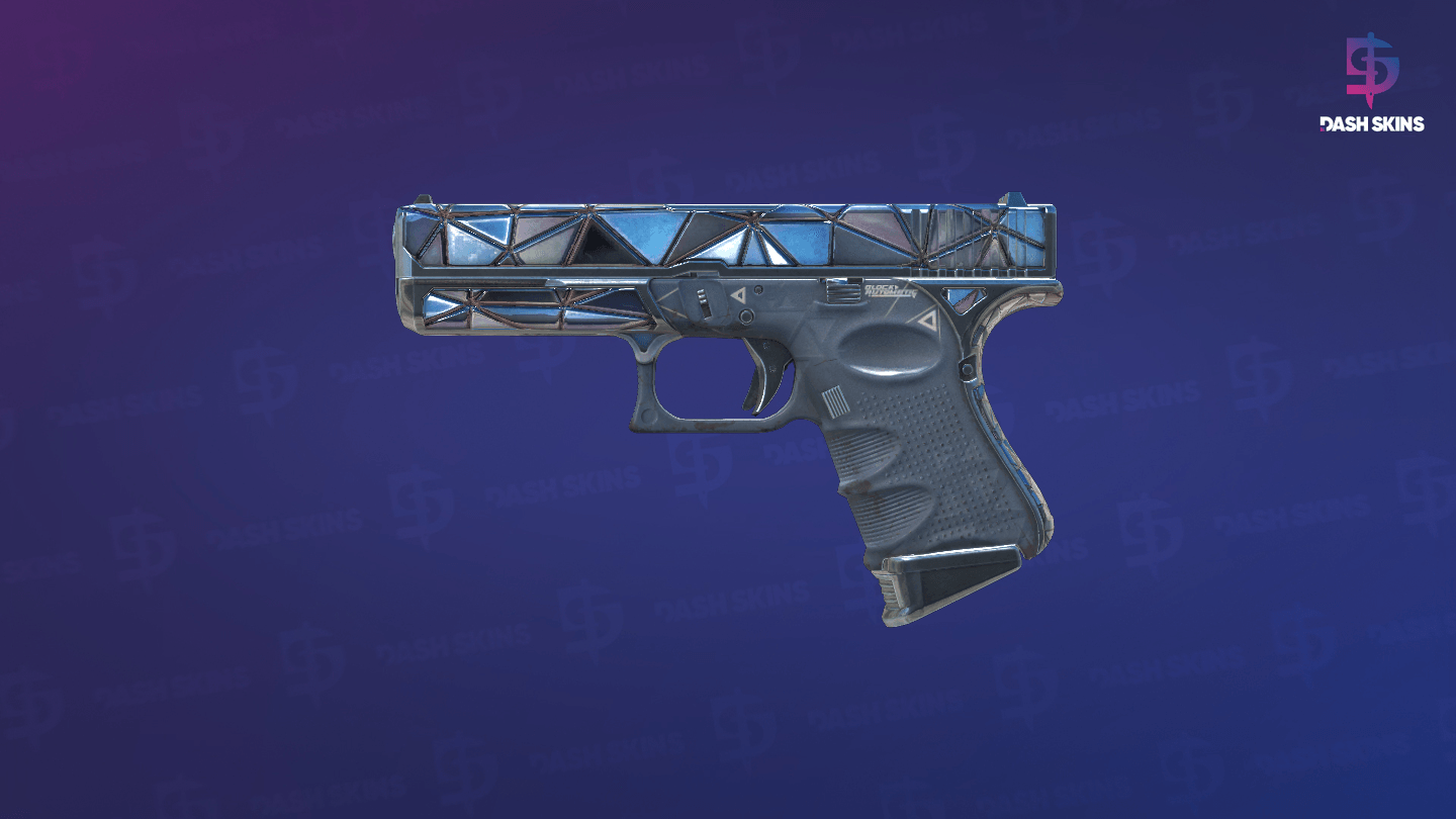 Glock-18 | Mirror Mosaic (Well-Worn) Screenshot Playside