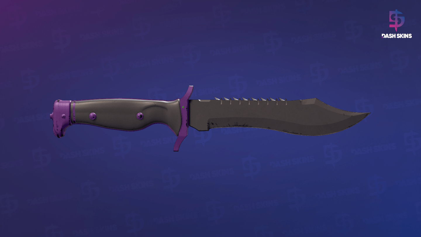 ★ Bowie Knife | Ultraviolet (Field-Tested) Screenshot Playside