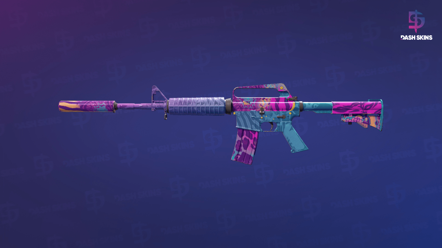 M4A1-S | Party Animal (Minimal Wear) Screenshot Playside