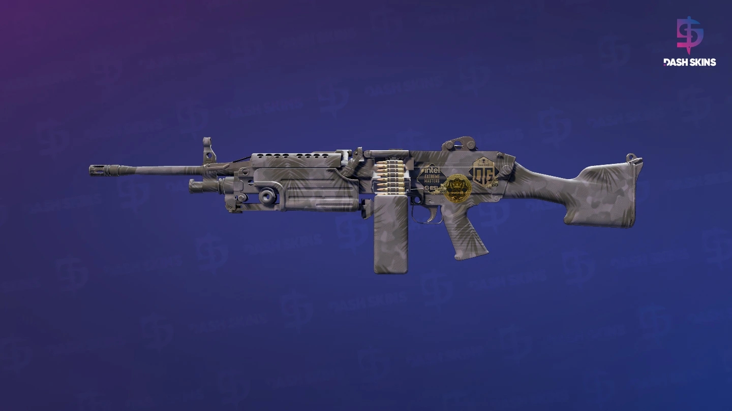 Souvenir M249 | Midnight Palm (Factory New) Screenshot Playside