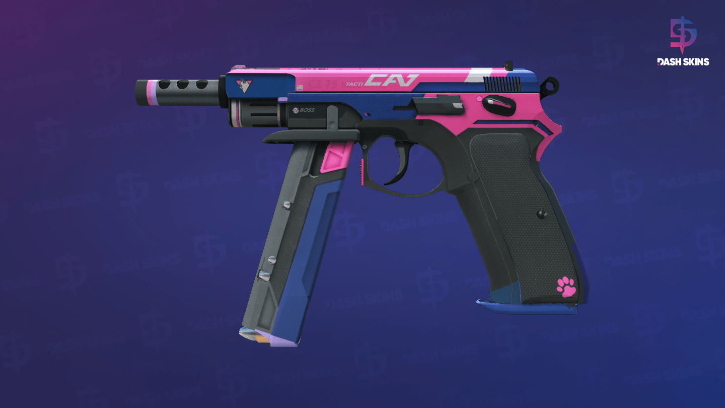CZ75-Auto | Tacticat (Factory New) Screenshot Playside