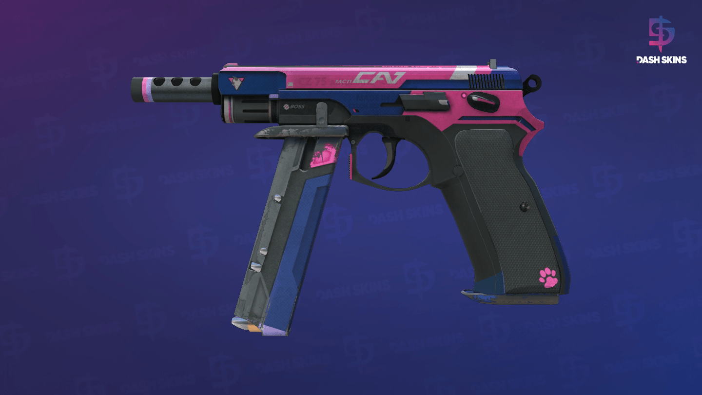 CZ75-Auto | Tacticat (Field-Tested) Screenshot Playside