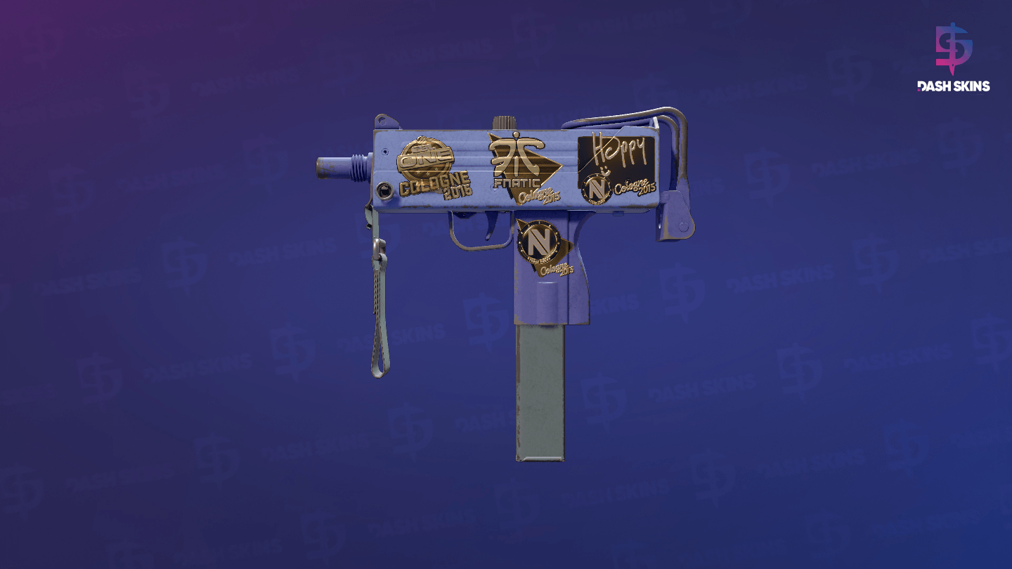 Souvenir MAC-10 | Indigo (Field-Tested) Screenshot Playside