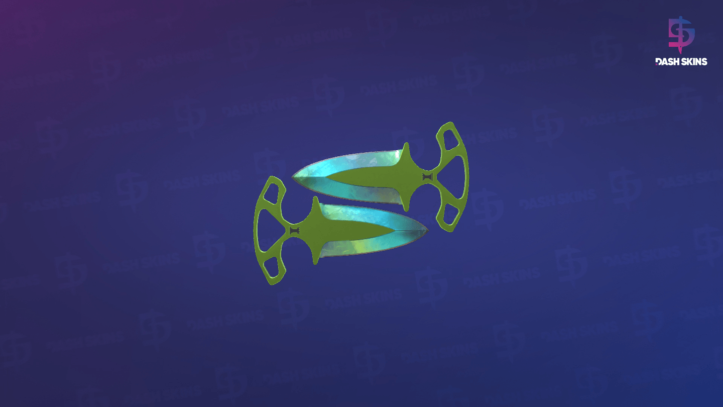 ★ Shadow Daggers | Gamma Doppler (Factory New) - Phase 4 Screenshot Playside