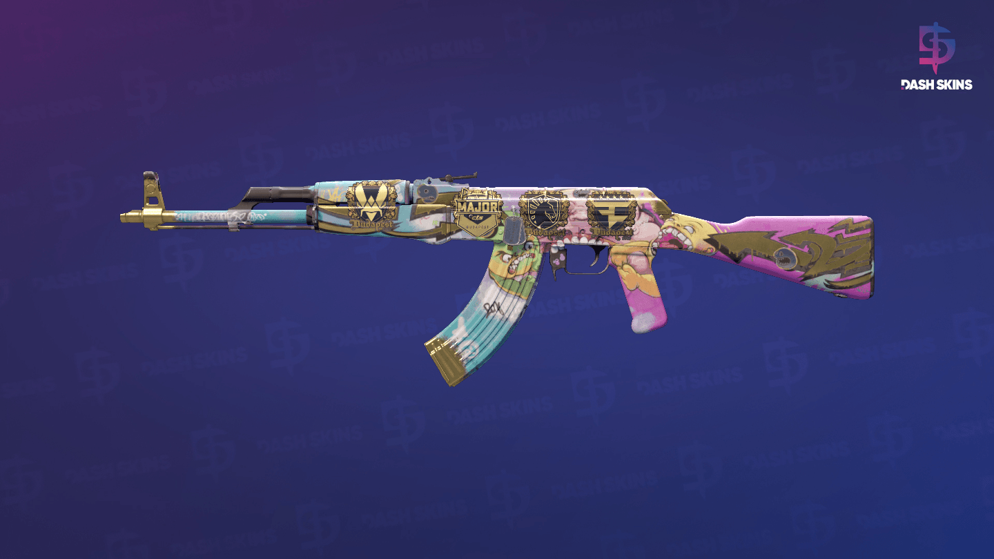 AK-47 | B the Monster (Field-Tested) Screenshot Playside