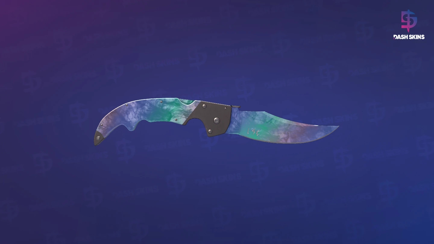 ★ StatTrak™ Falchion Knife | Gamma Doppler (Factory New) - Phase 1 Screenshot Playside