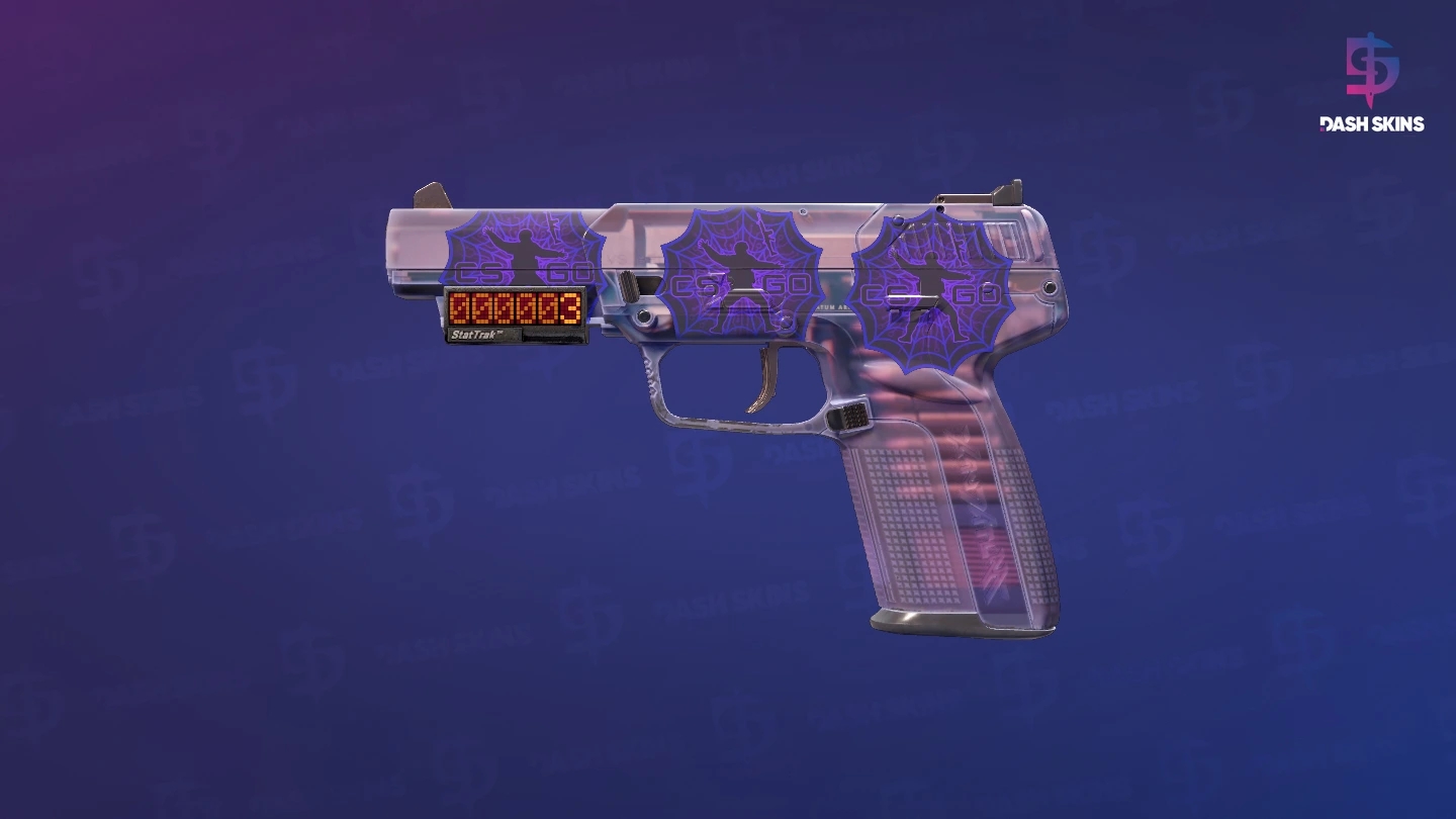 StatTrak™ Five-SeveN | Dark Polymer (Minimal Wear) Screenshot Playside