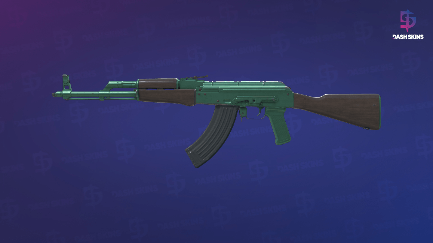 AK-47 | Wintergreen (Field-Tested) Screenshot Playside