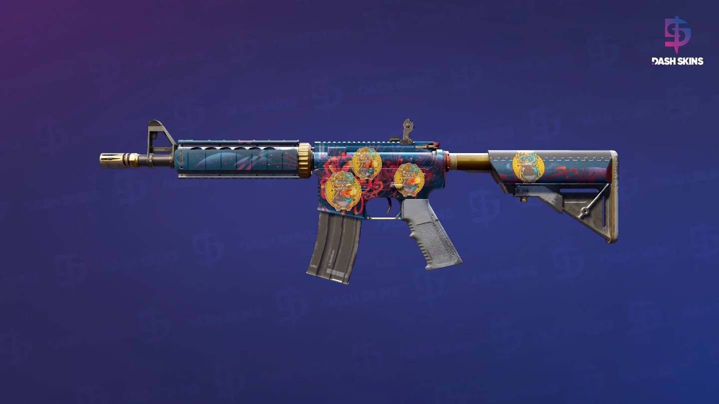 M4A4 | Spider Lily (Field-Tested) Screenshot Playside