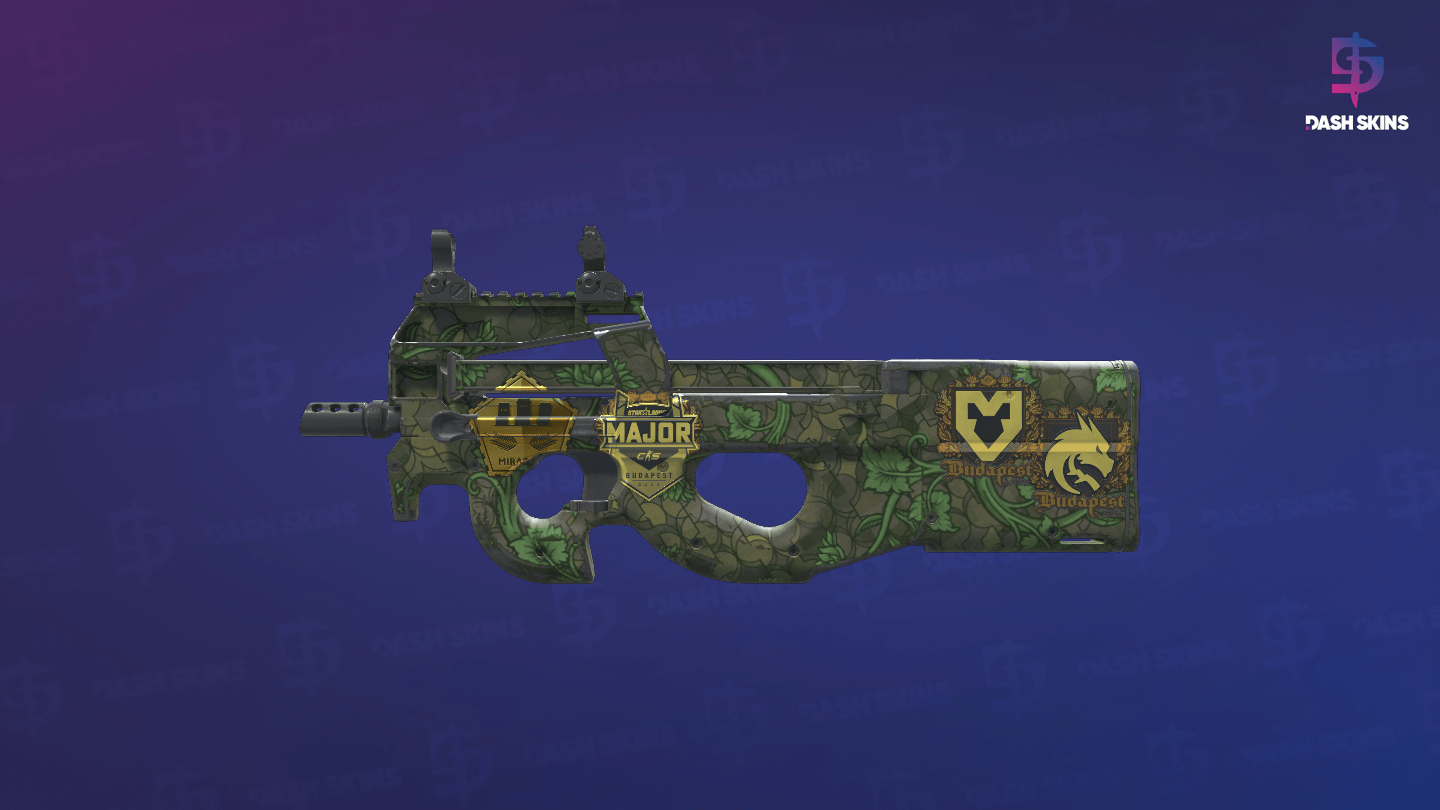Souvenir P90 | Verdant Growth (Field-Tested) Screenshot Playside