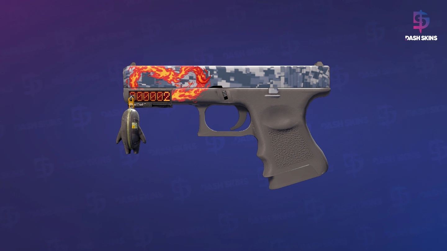 StatTrak™ Glock-18 | Steel Disruption (Factory New) Screenshot Playside