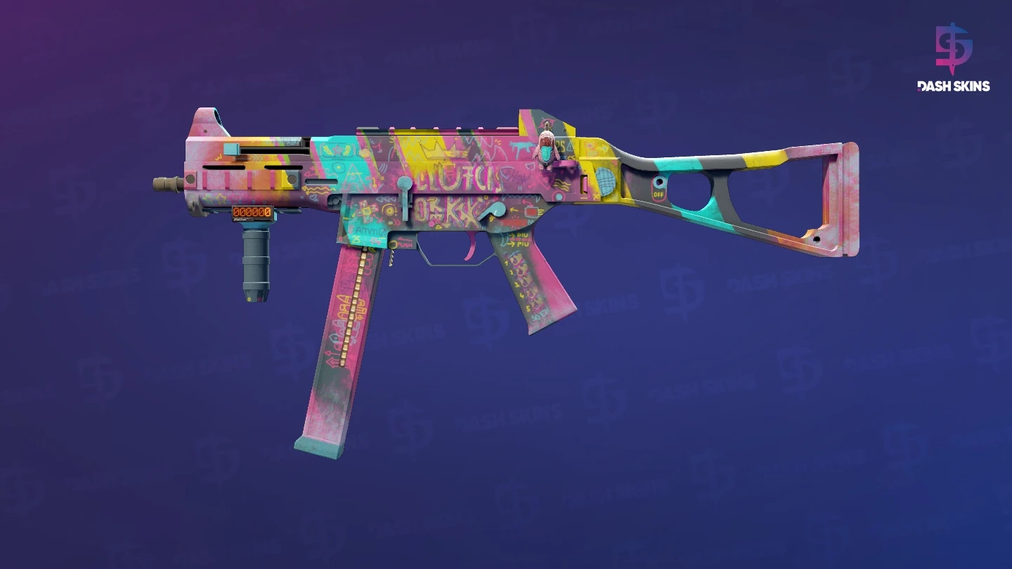 StatTrak™ UMP-45 | Wild Child (Factory New) Screenshot Playside