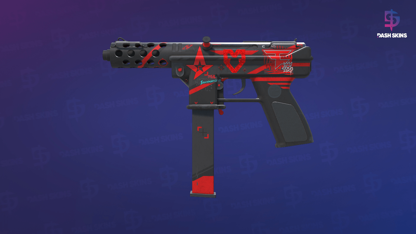 Tec-9 | Isaac (Well-Worn) Screenshot Playside