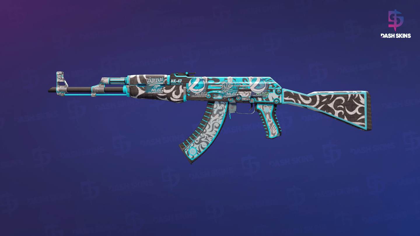 AK-47 | Frontside Misty (Field-Tested) Screenshot Playside