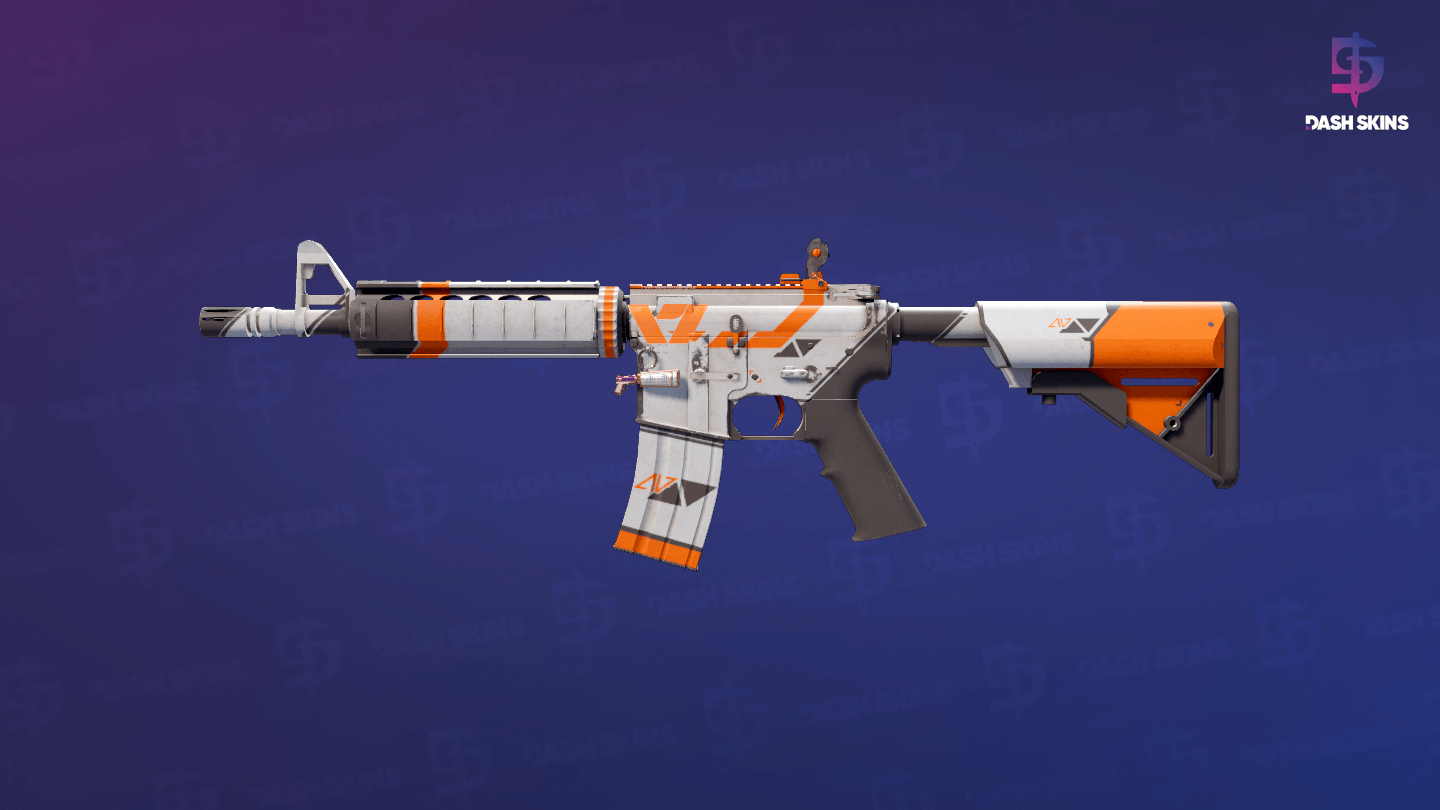 M4A4 | Asiimov (Well-Worn) Screenshot Playside