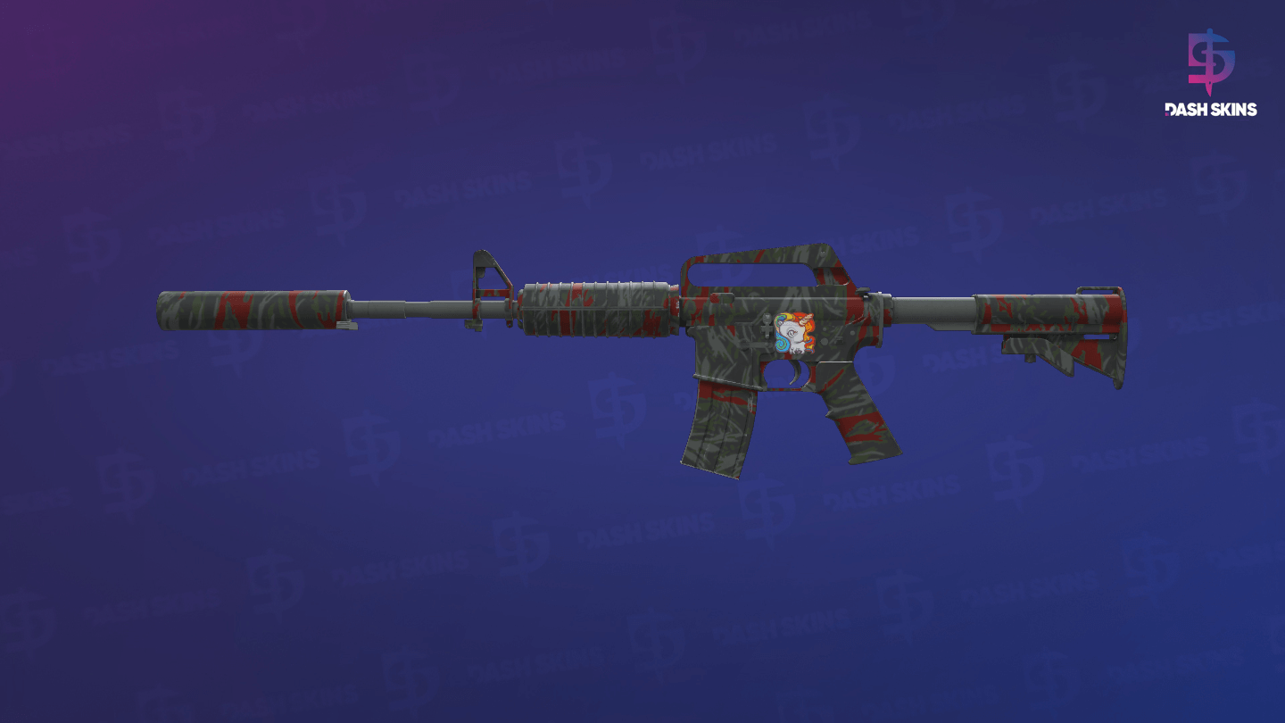 M4A1-S | Blood Tiger (Minimal Wear) Screenshot Playside