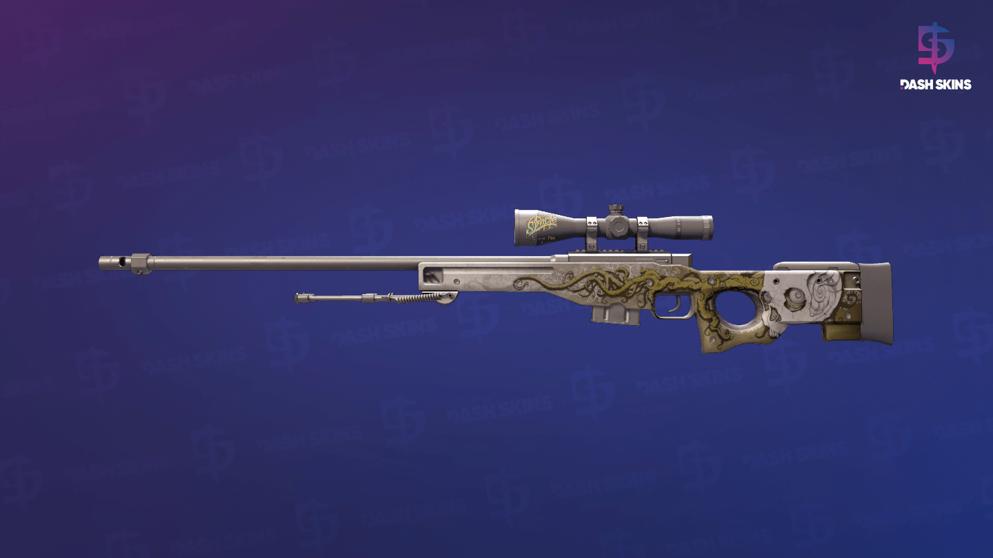 AWP | Worm God (Well-Worn) Screenshot Playside