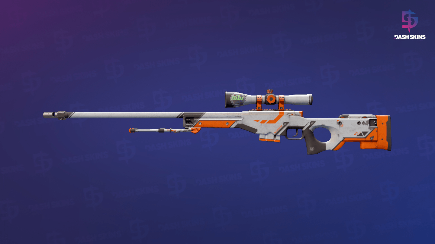 AWP | Asiimov (Battle-Scarred) Screenshot Playside