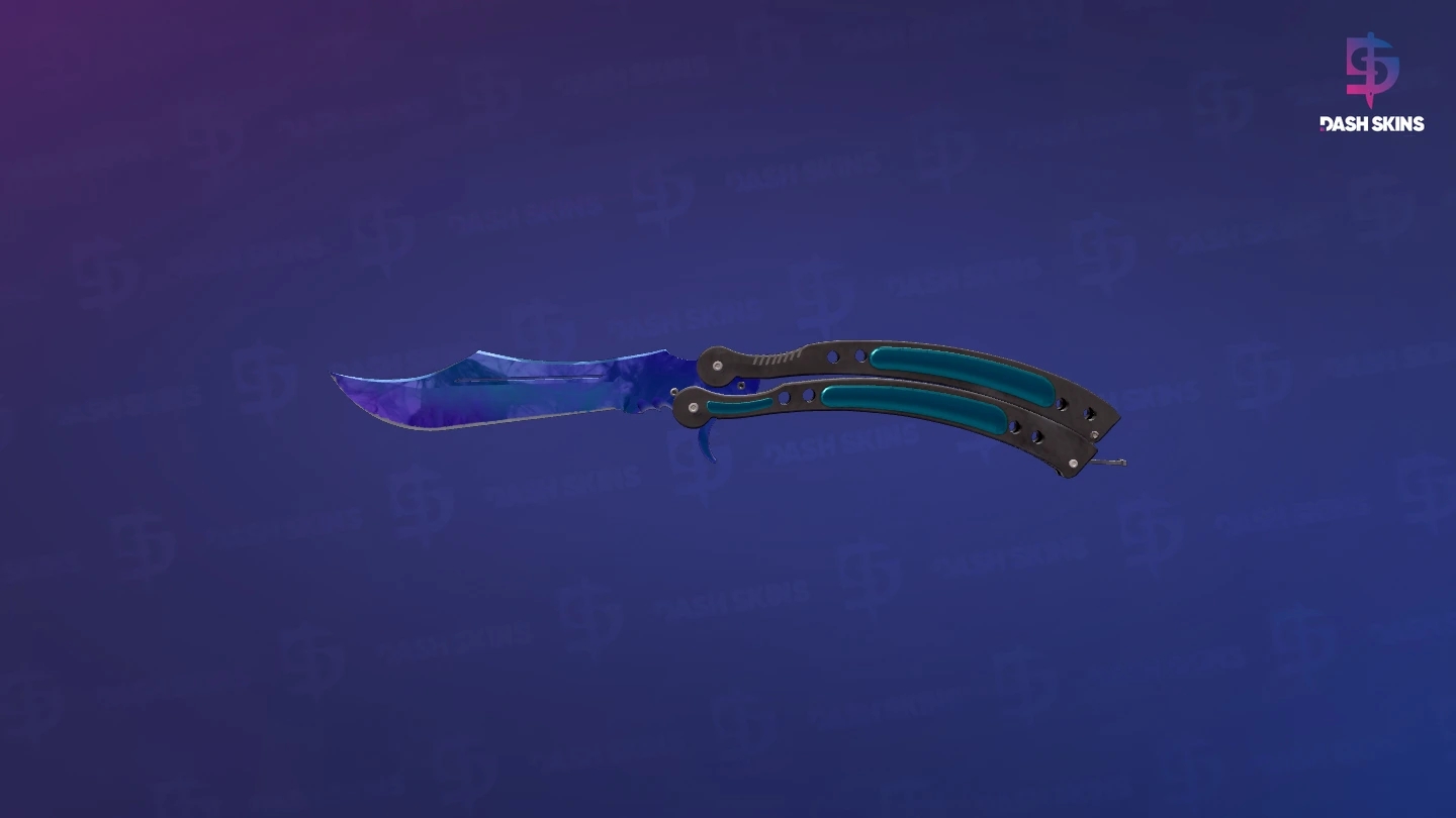 ★ Butterfly Knife | Doppler (Factory New) - Sapphire Screenshot Playside