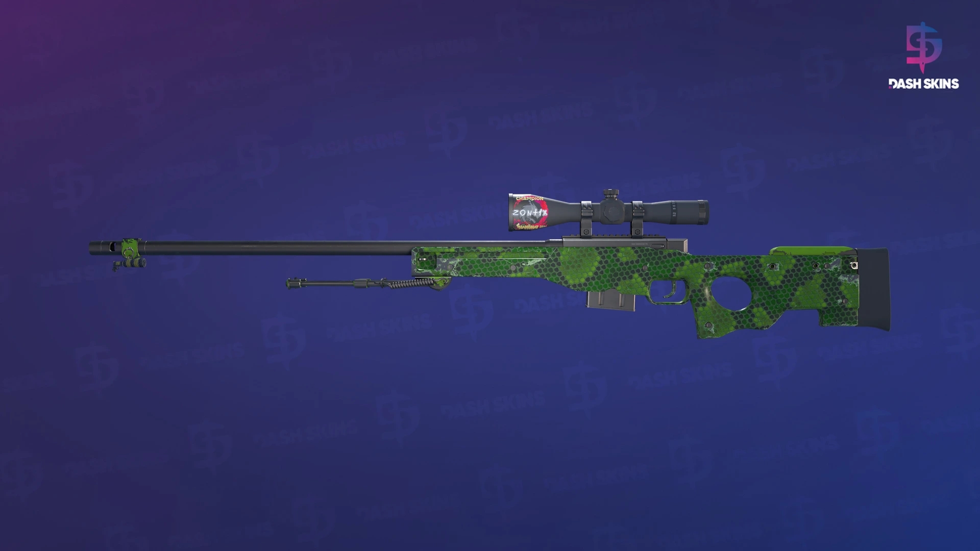 AWP | Pit Viper (Minimal Wear) Screenshot Playside