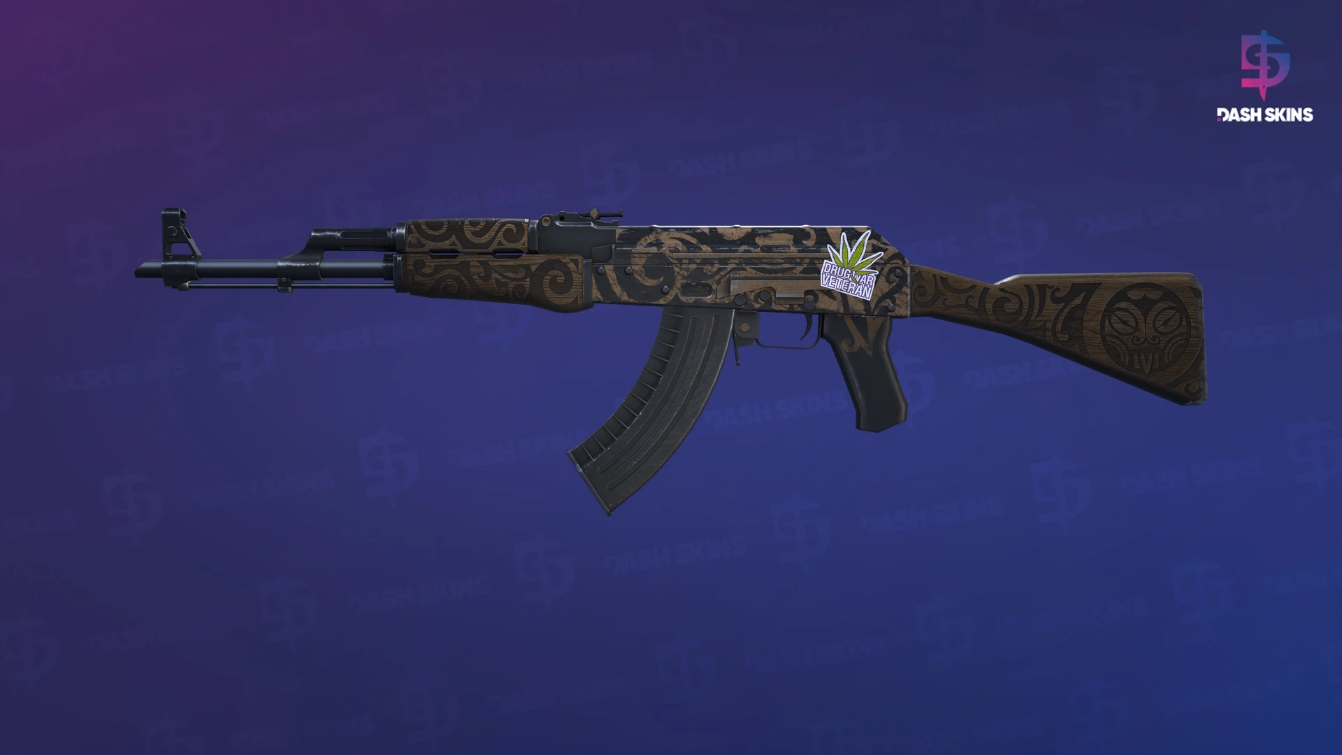AK-47 | Uncharted (Field-Tested) Screenshot Playside