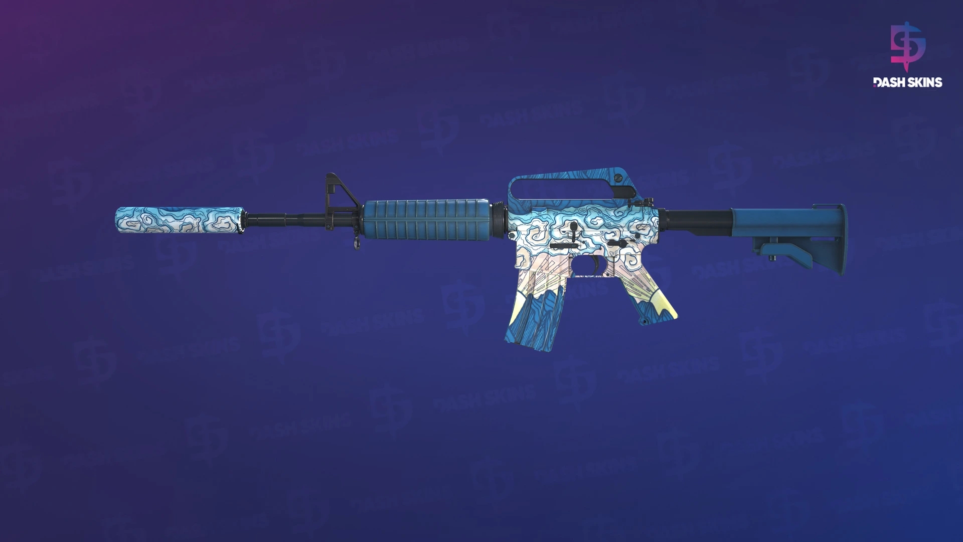 M4A1-S | Solitude (Minimal Wear) Screenshot Playside