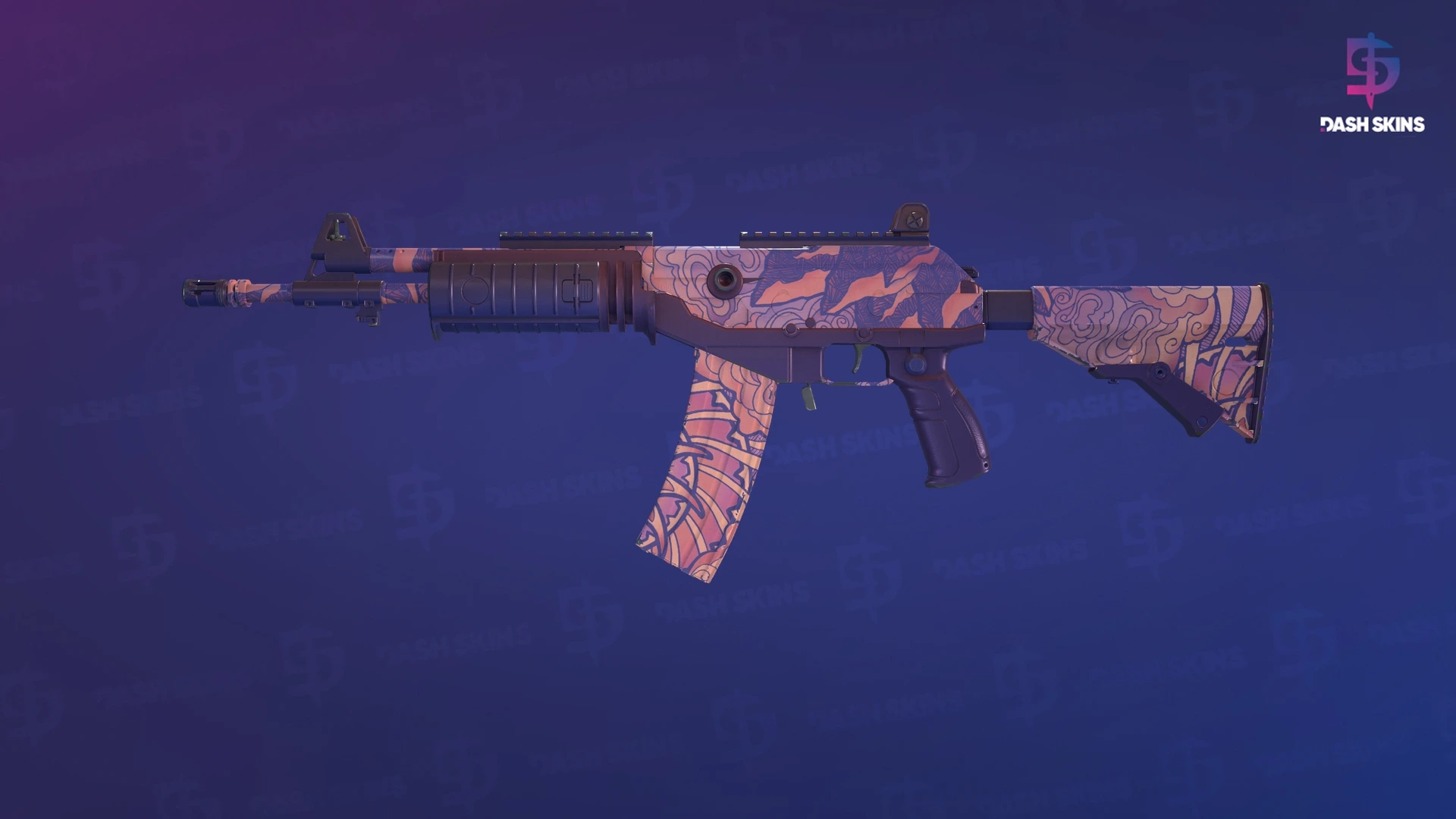 Galil AR | Sky Mandala (Minimal Wear) Screenshot Playside