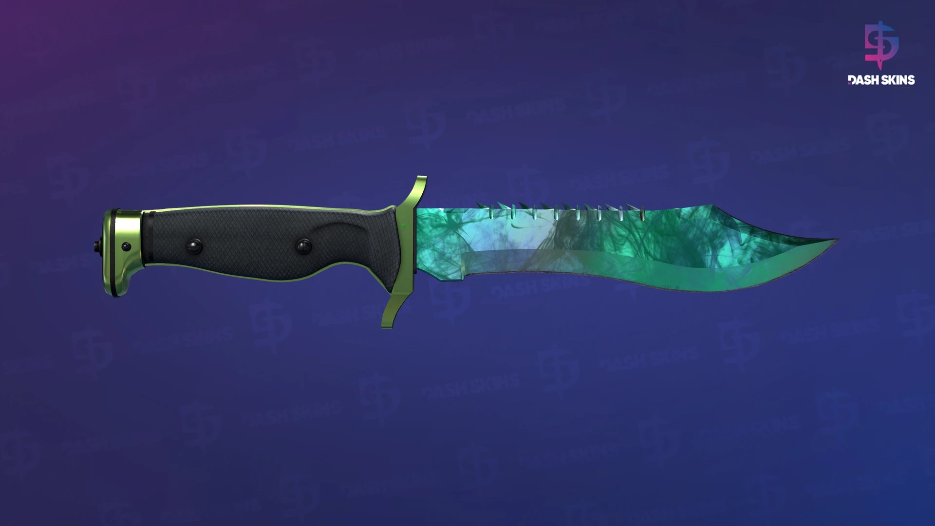 ★ Bowie Knife | Gamma Doppler (Factory New) - Phase 2 Screenshot Playside