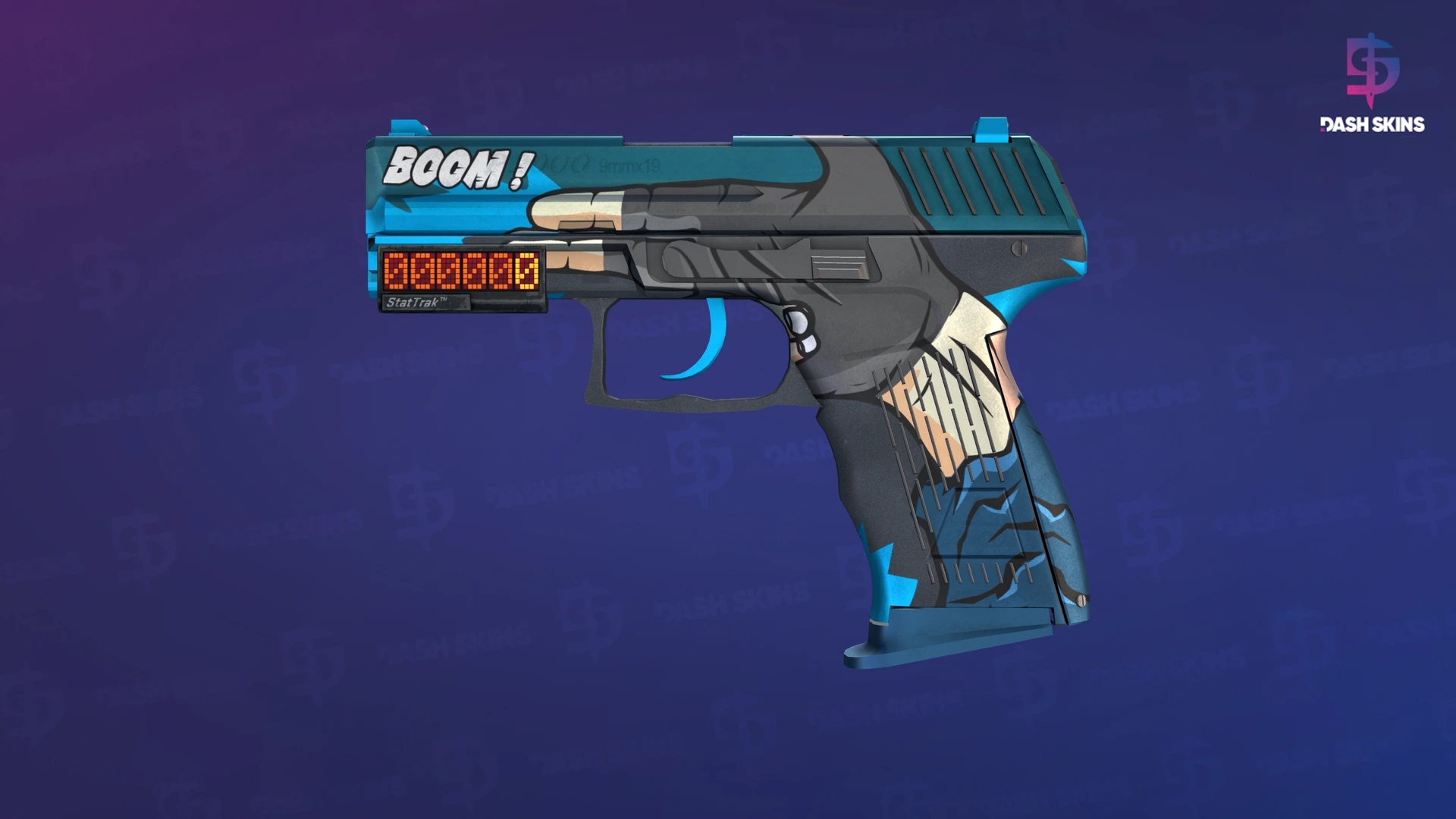 StatTrak™ P2000 | Handgun (Minimal Wear) Screenshot Playside