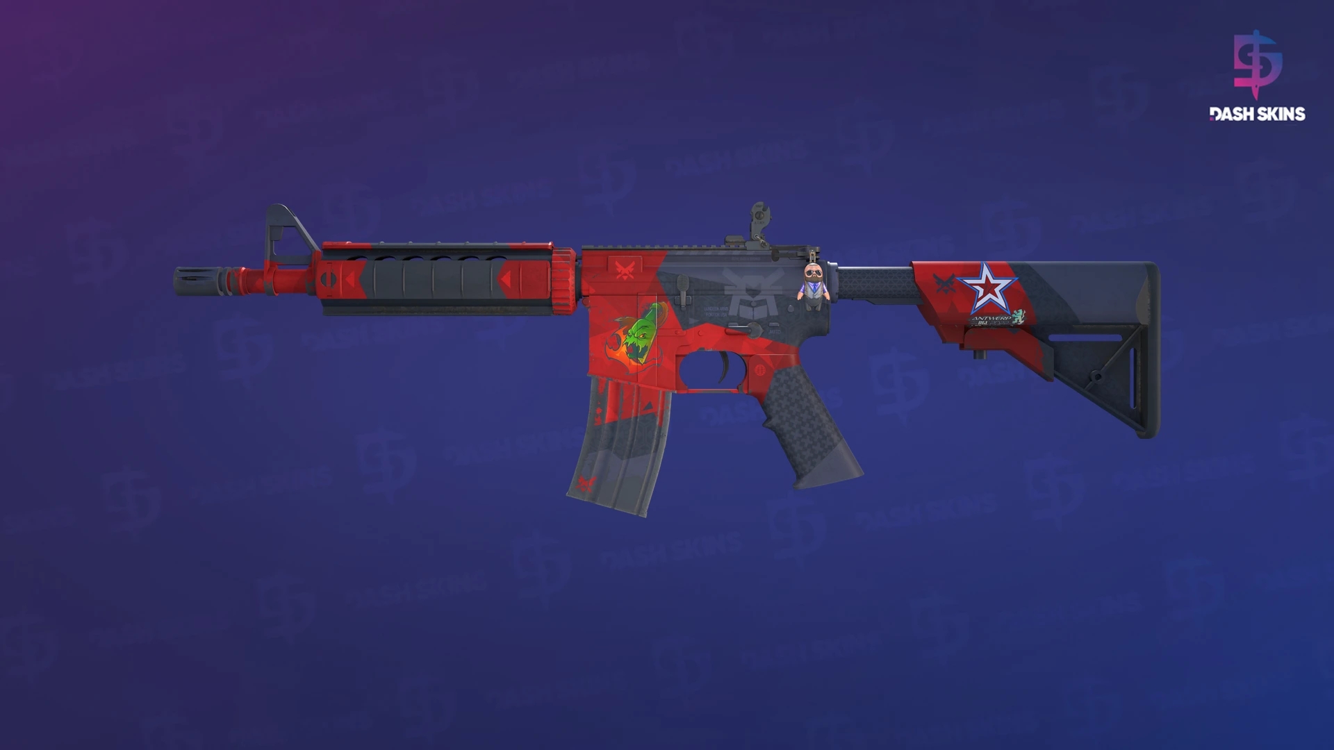 M4A4 | Evil Daimyo (Field-Tested) Screenshot Playside