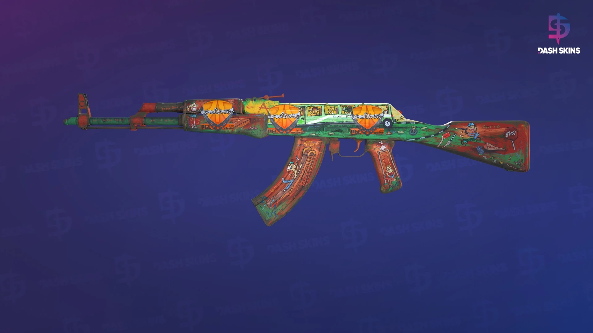 AK-47 | The Outsiders (Field-Tested) Screenshot Playside