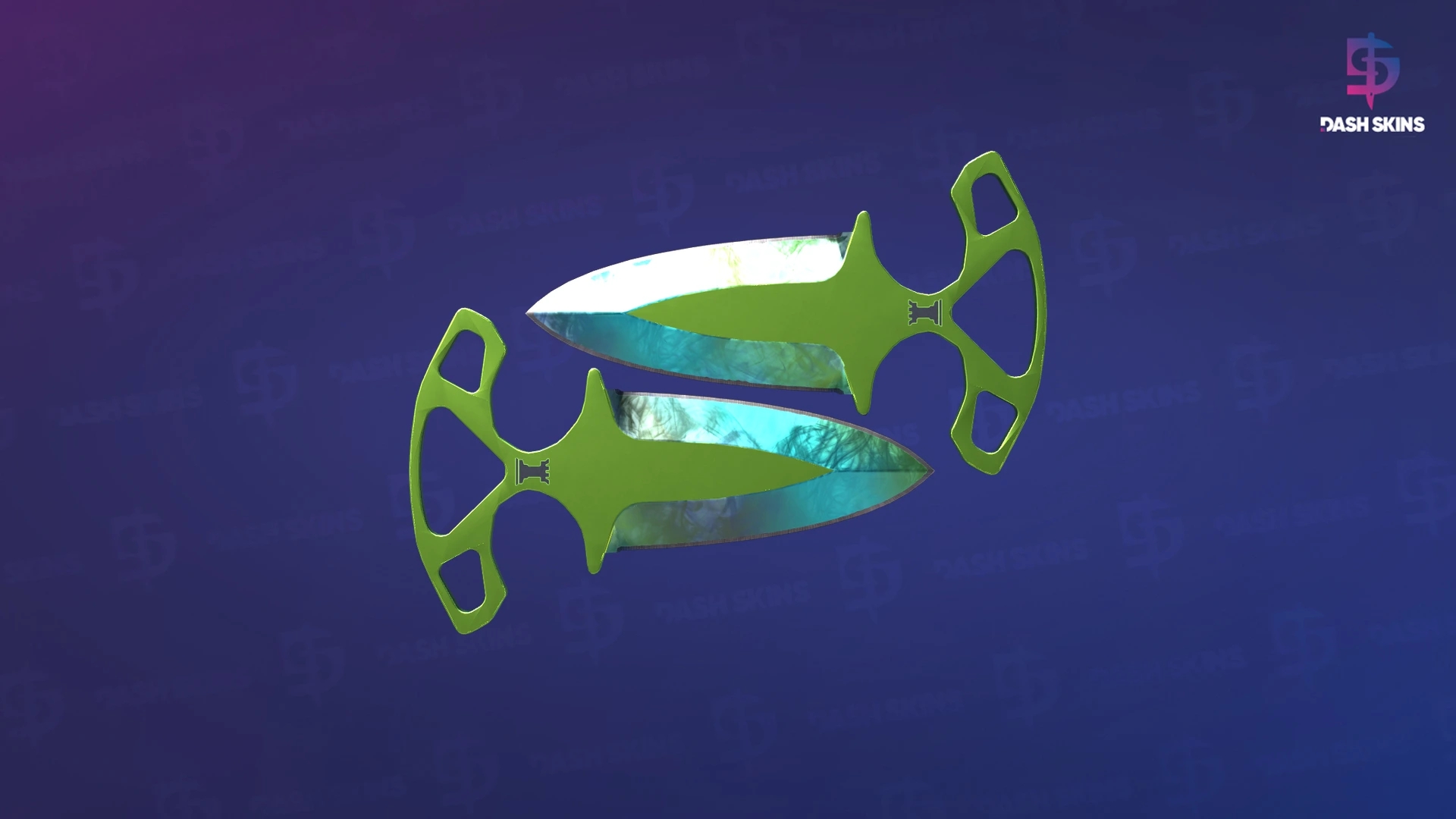★ Shadow Daggers | Gamma Doppler (Factory New) - Phase 4 Screenshot Playside