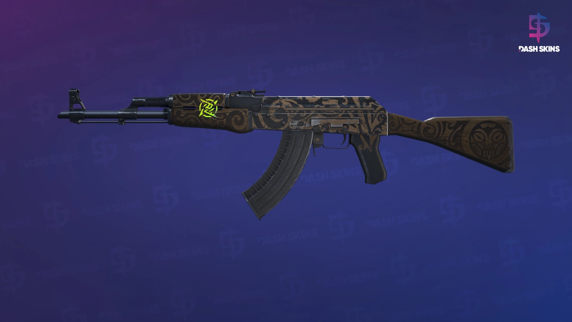 AK-47 | Uncharted (Field-Tested) Screenshot Playside