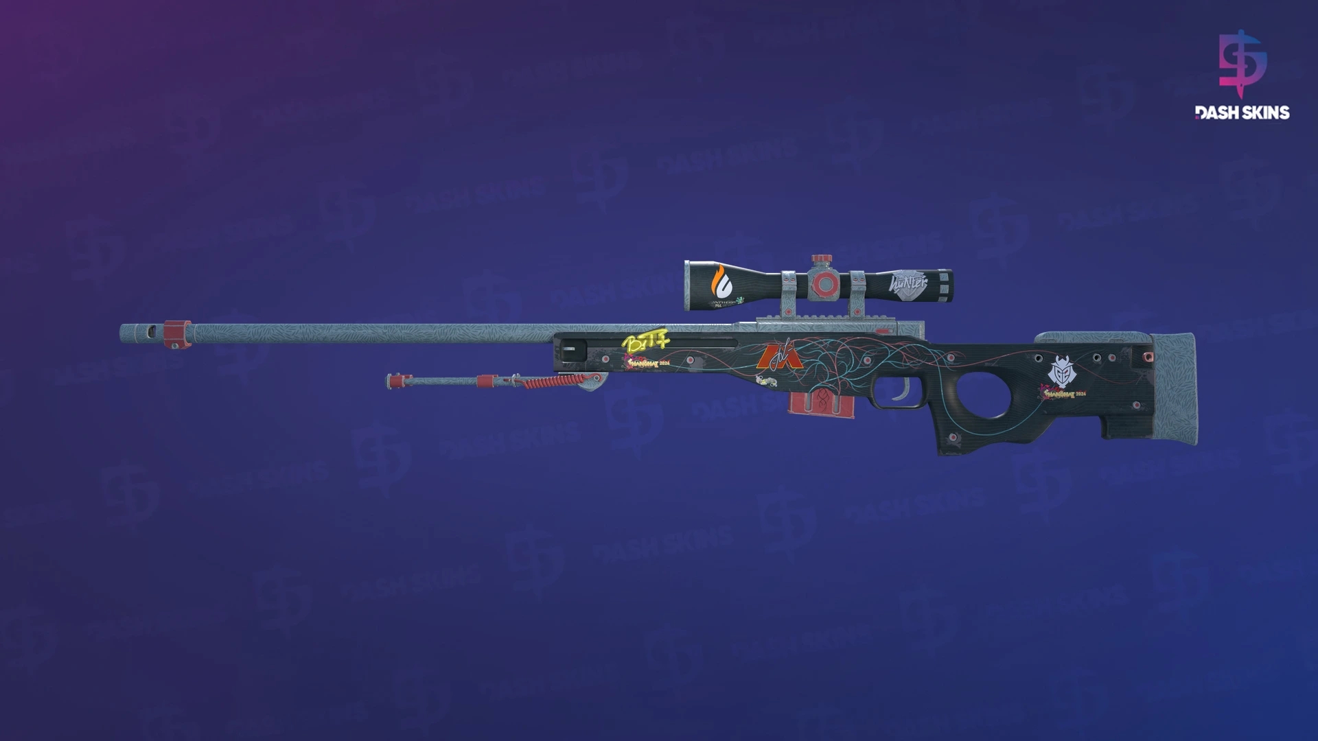 AWP | Capillary (Field-Tested) Screenshot Playside