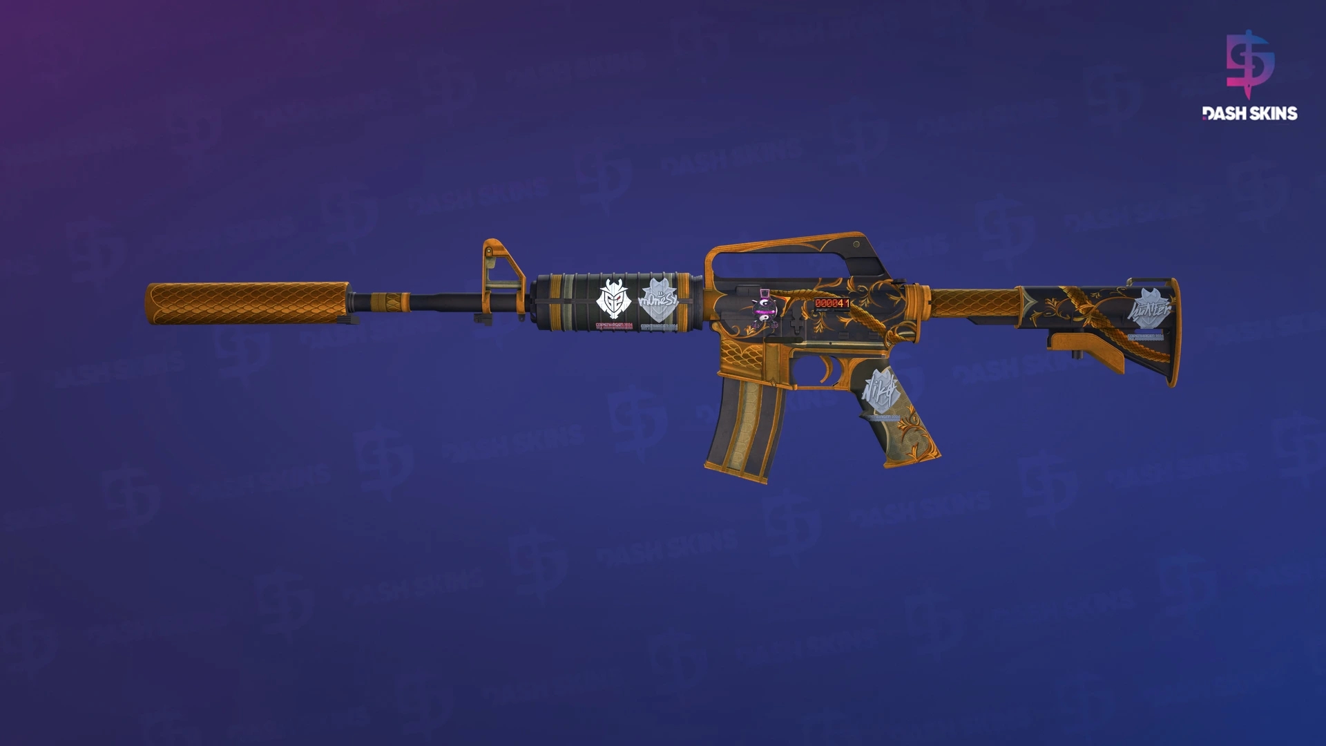 StatTrak™ M4A1-S | Golden Coil (Field-Tested) Screenshot Playside
