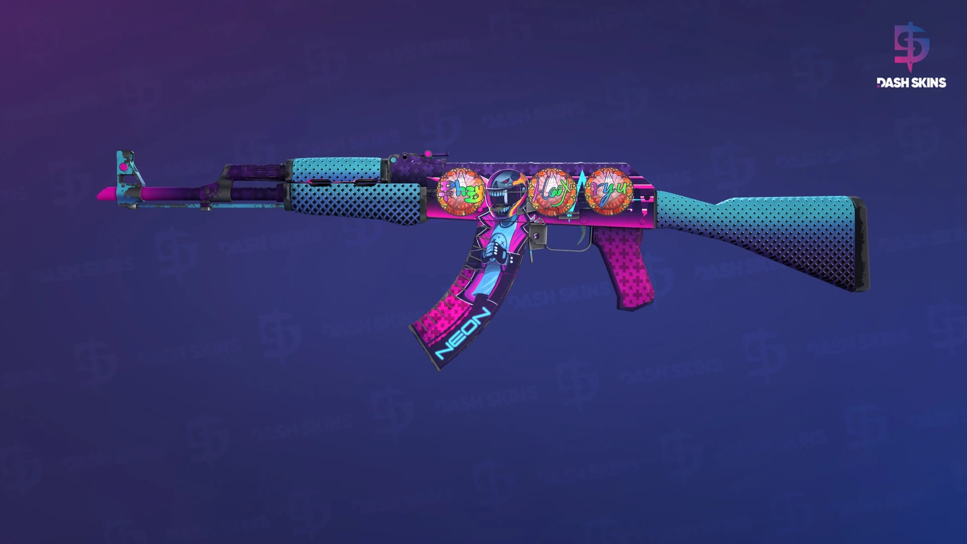 AK-47 | Neon Rider (Field-Tested) Screenshot Playside