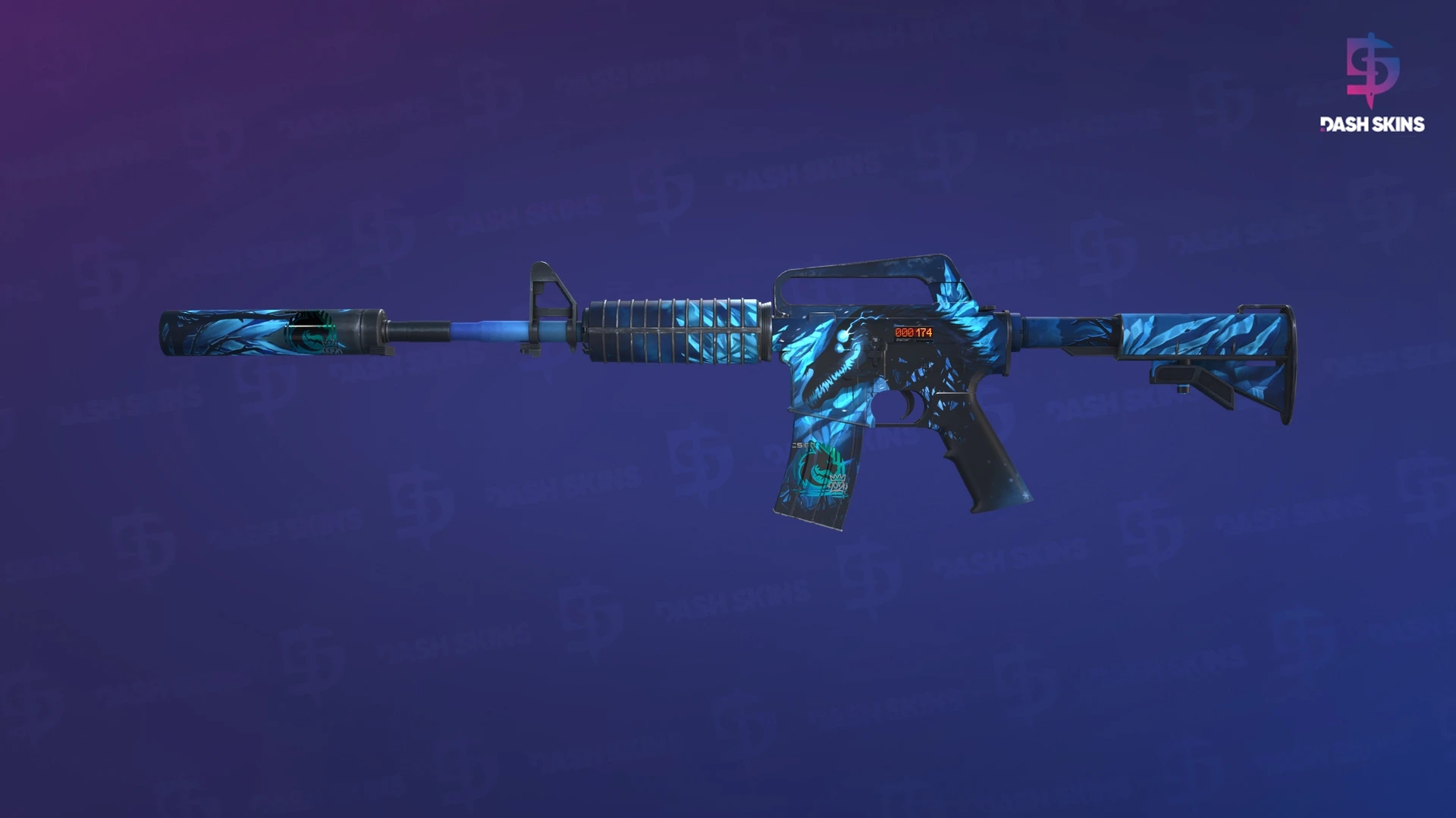 StatTrak™ M4A1-S | Nightmare (Minimal Wear) Screenshot Playside