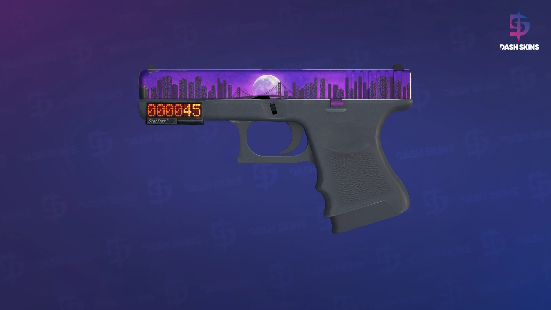 StatTrak™ Glock-18 | Moonrise (Field-Tested) Screenshot Playside