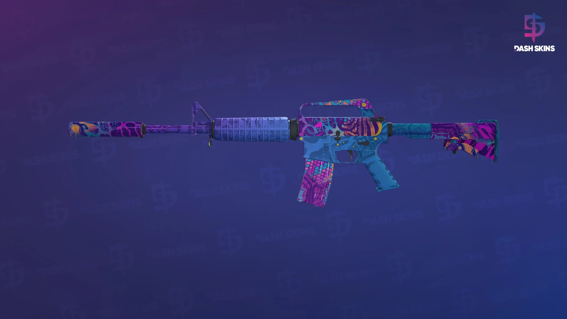 M4A1-S | Party Animal (Minimal Wear) Screenshot Playside