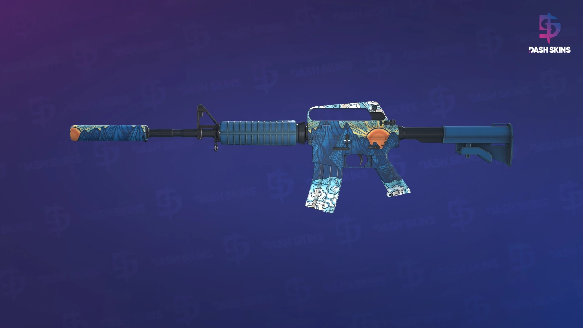 M4A1-S | Solitude (Minimal Wear) Screenshot Playside