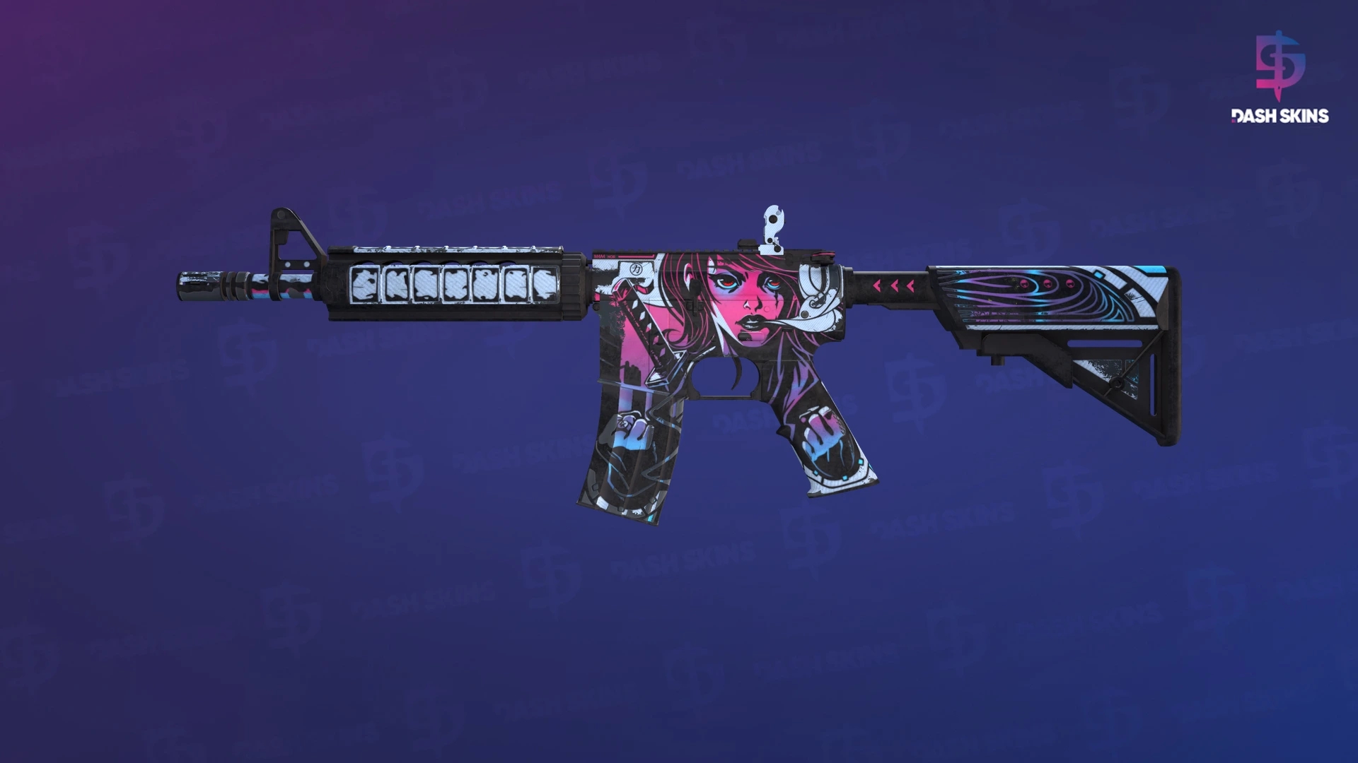 M4A4 | Neo-Noir (Field-Tested) Screenshot Playside