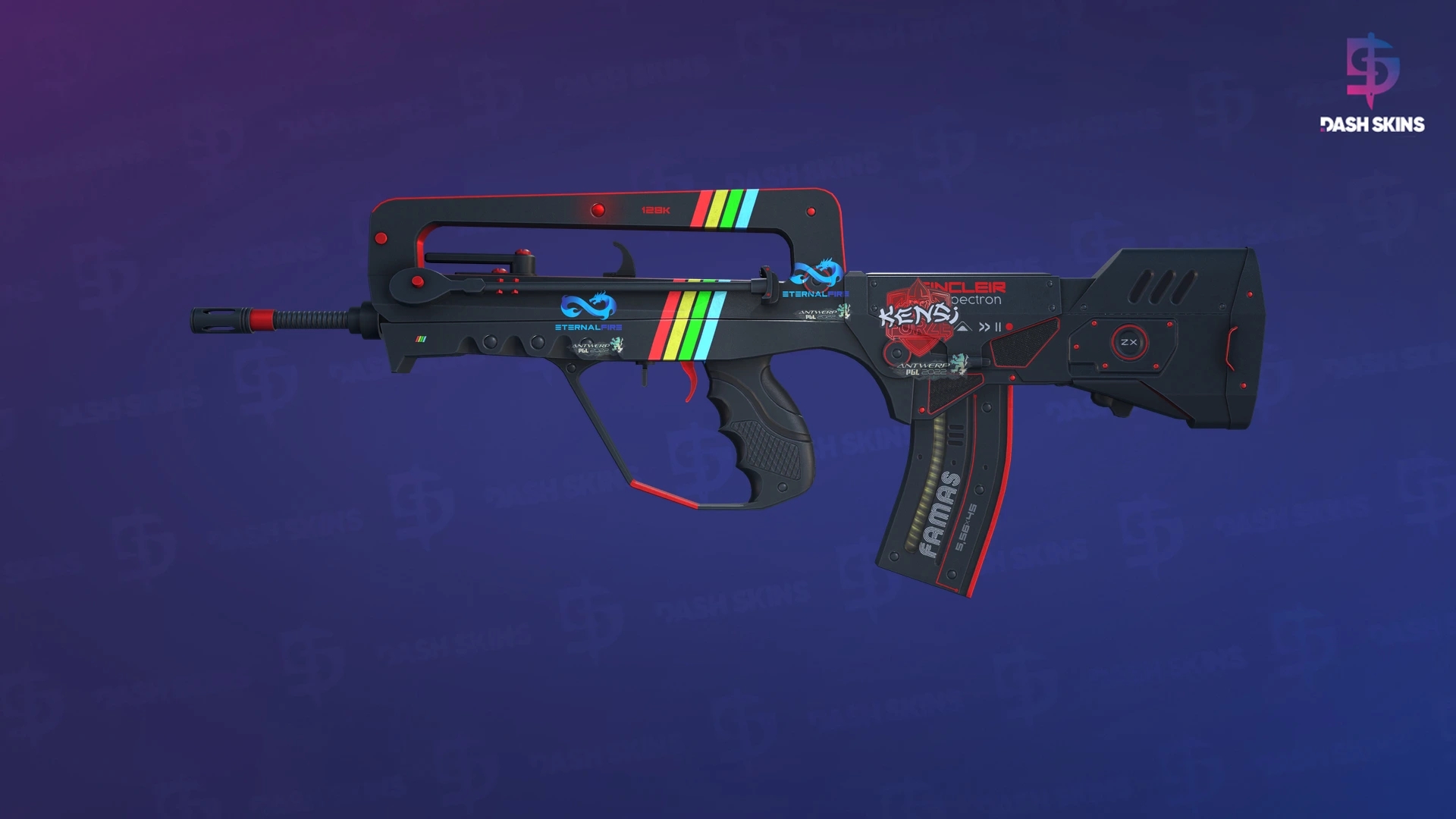 FAMAS | ZX Spectron (Field-Tested) Screenshot Playside