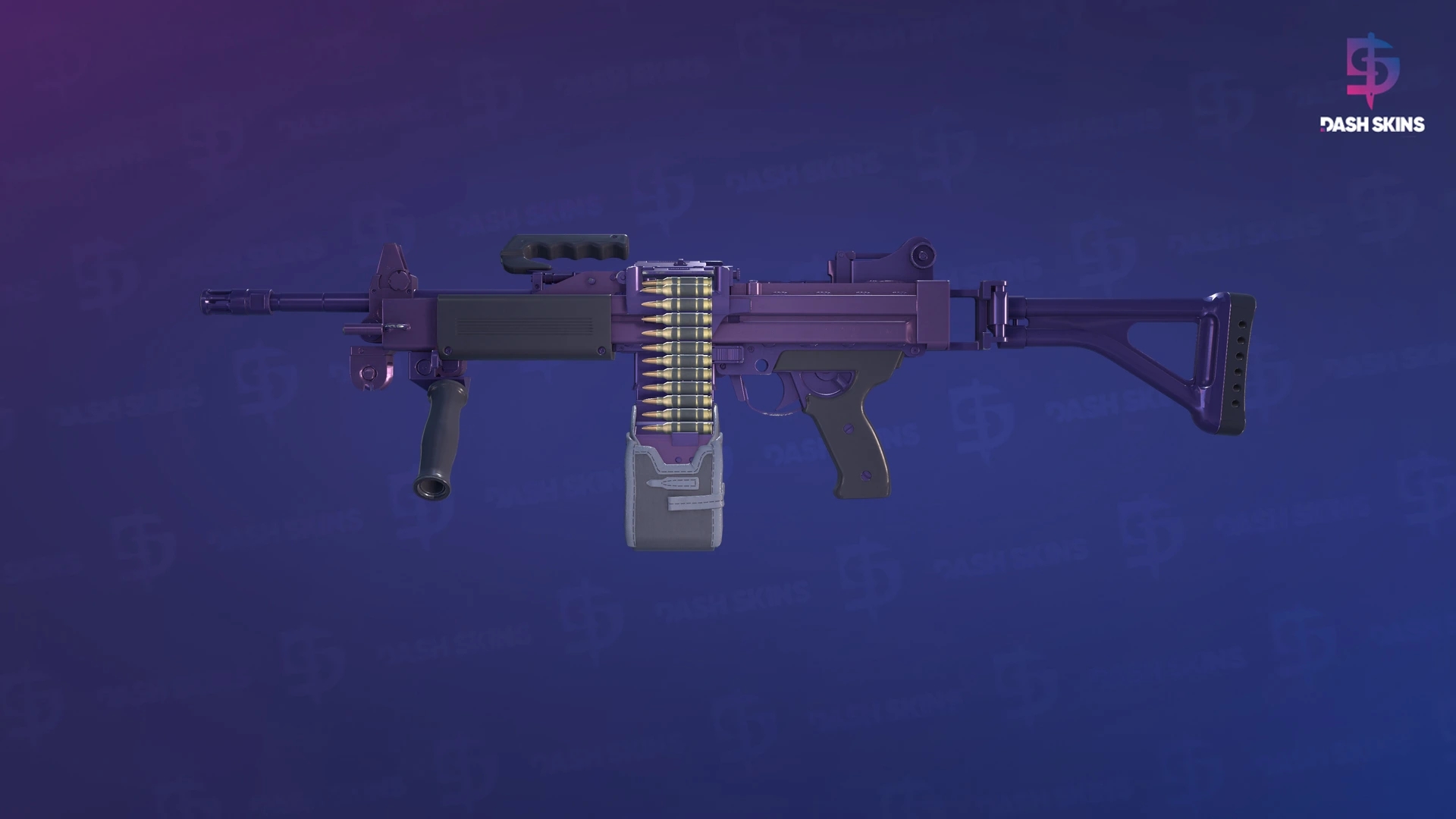 Negev | Sour Grapes (Factory New) Screenshot Playside