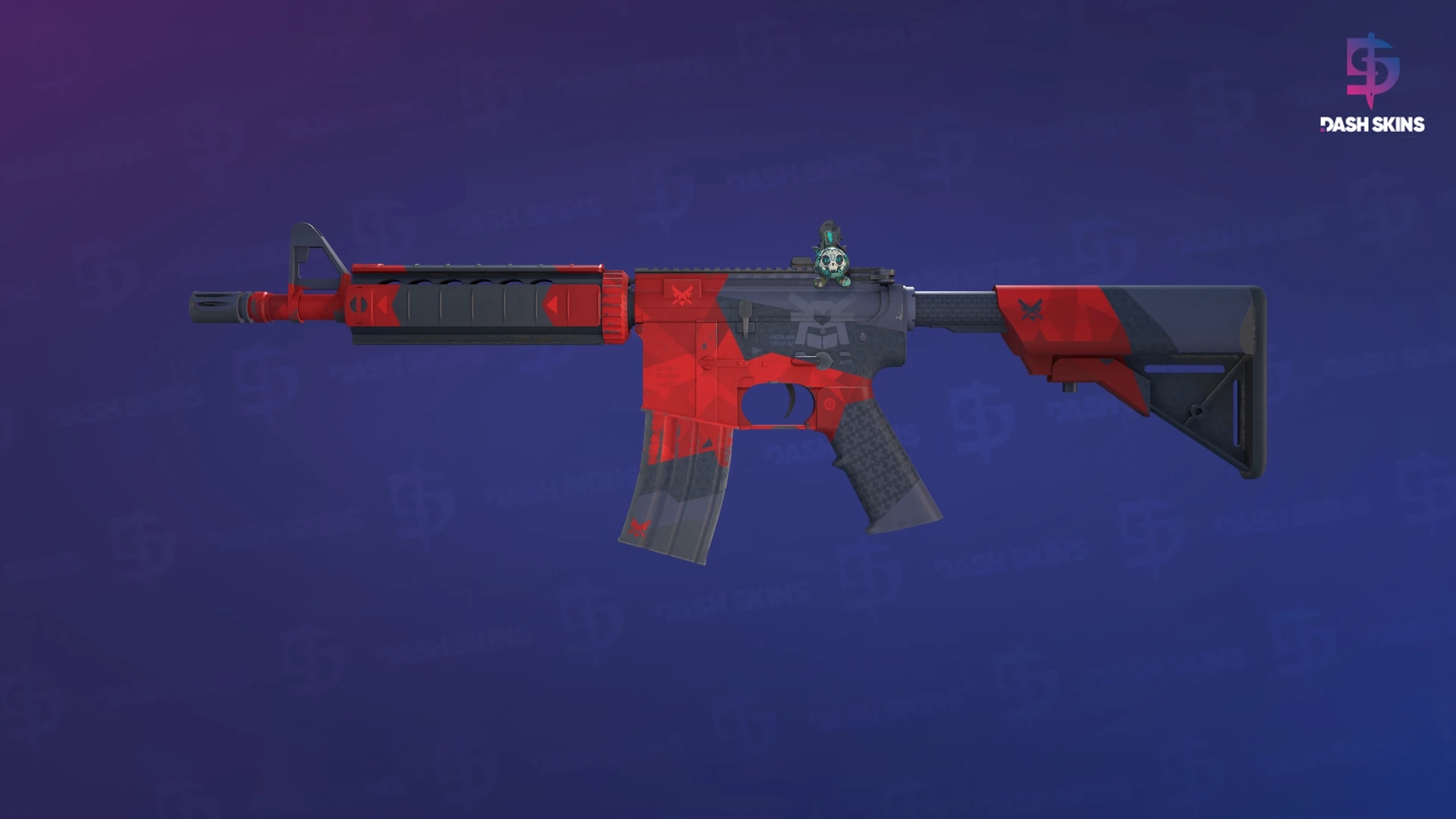 M4A4 | Evil Daimyo (Field-Tested) Screenshot Playside