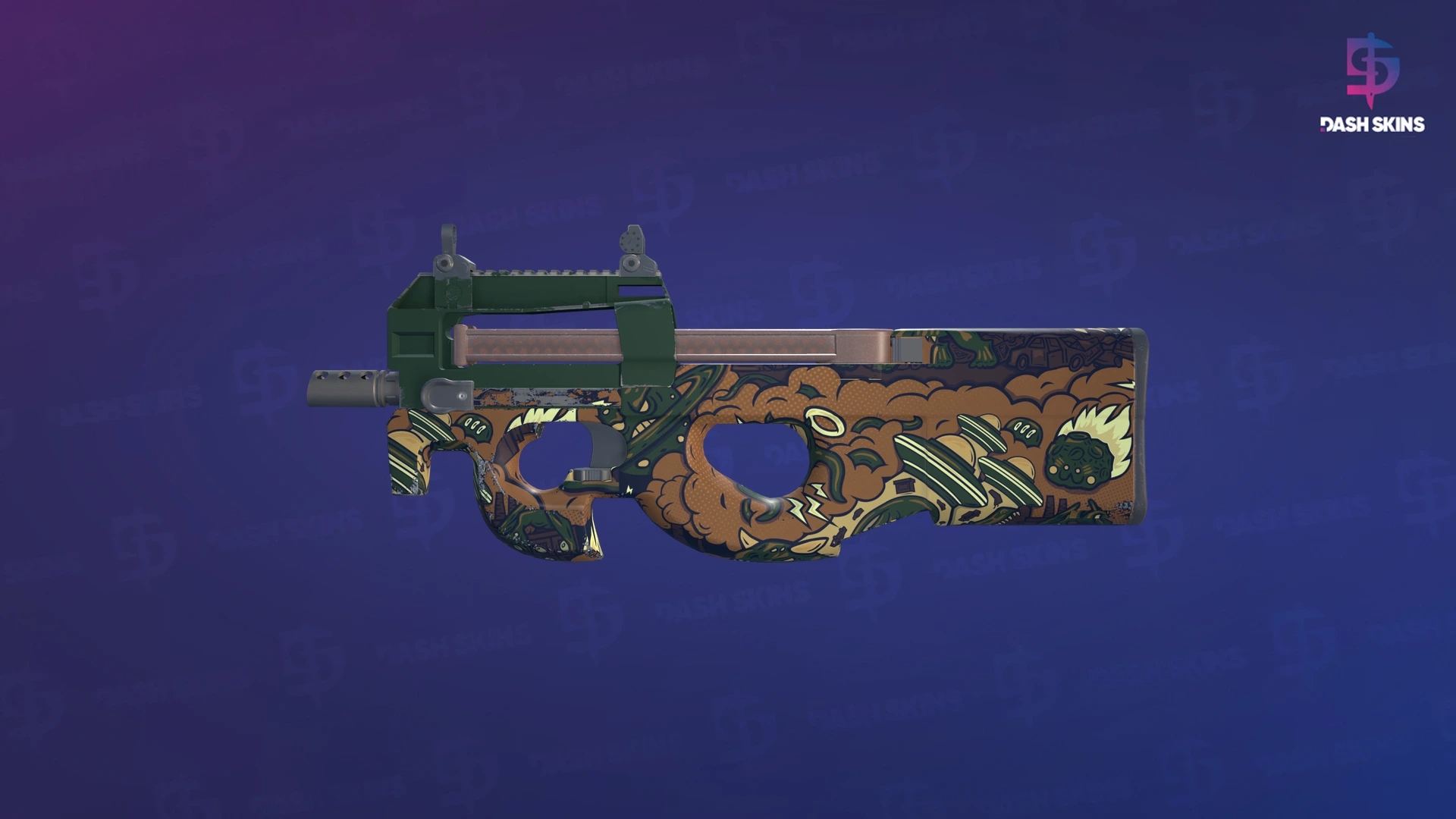 P90 | Cocoa Rampage (Factory New) Screenshot Playside