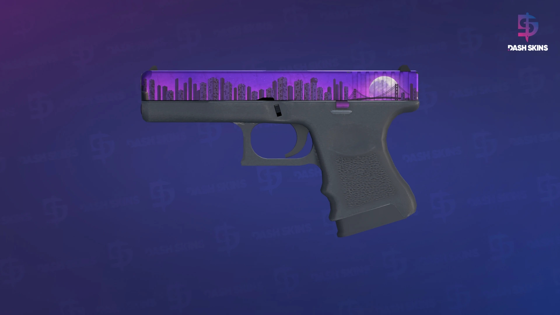 Glock-18 | Moonrise (Minimal Wear) Screenshot Playside