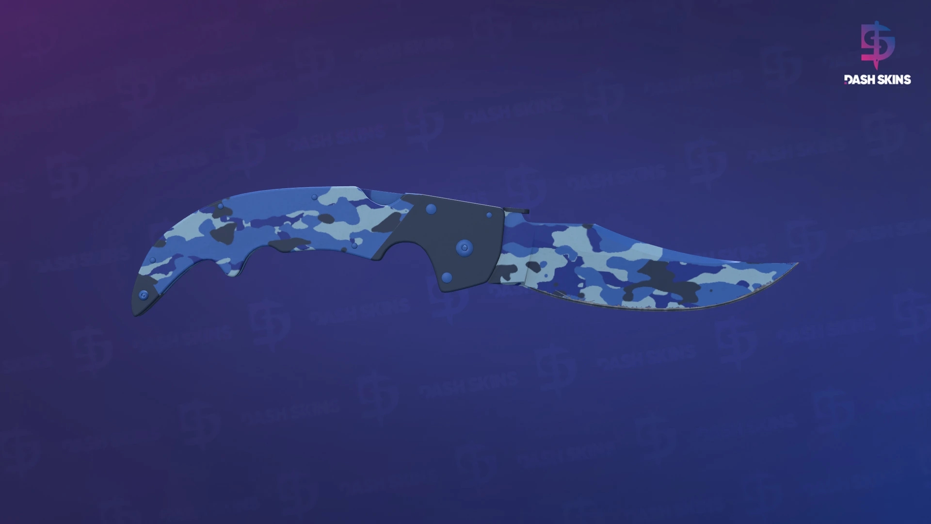★ Falchion Knife | Bright Water (Minimal Wear) Screenshot Playside
