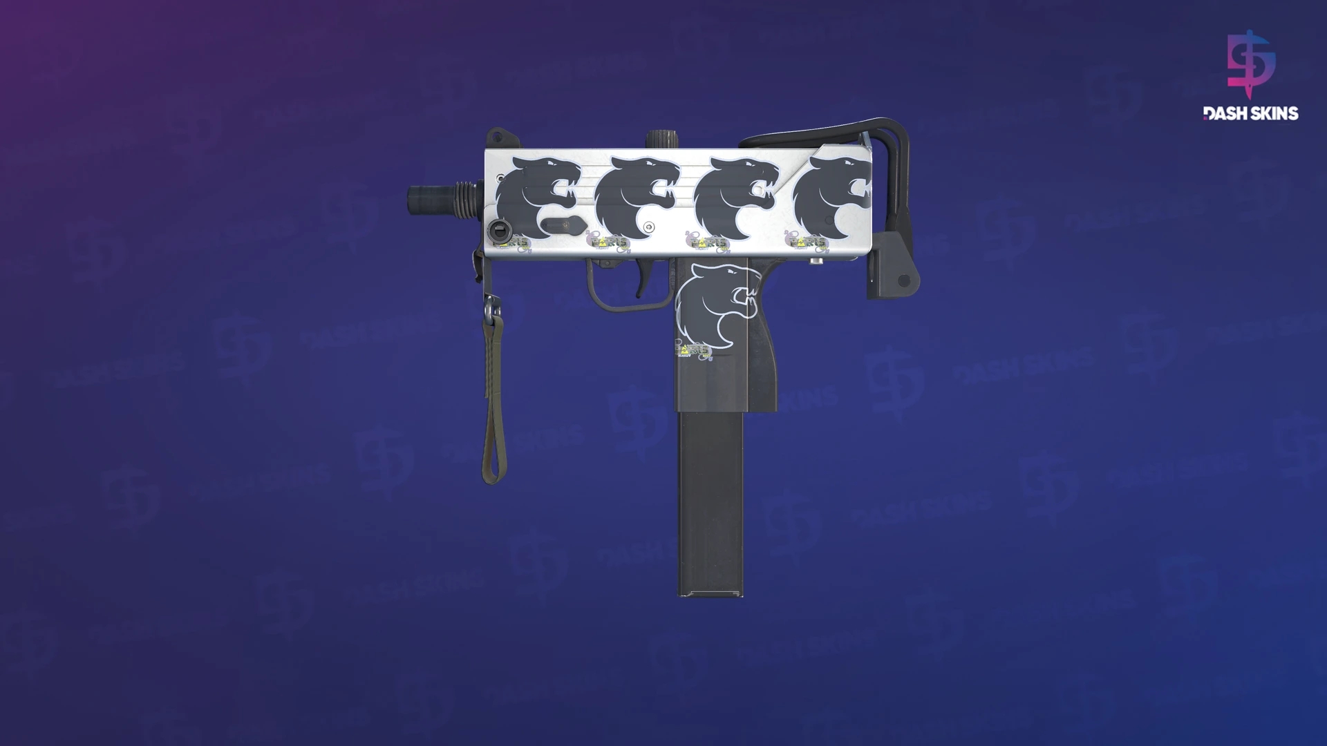 MAC-10 | Silver (Factory New) Screenshot Playside