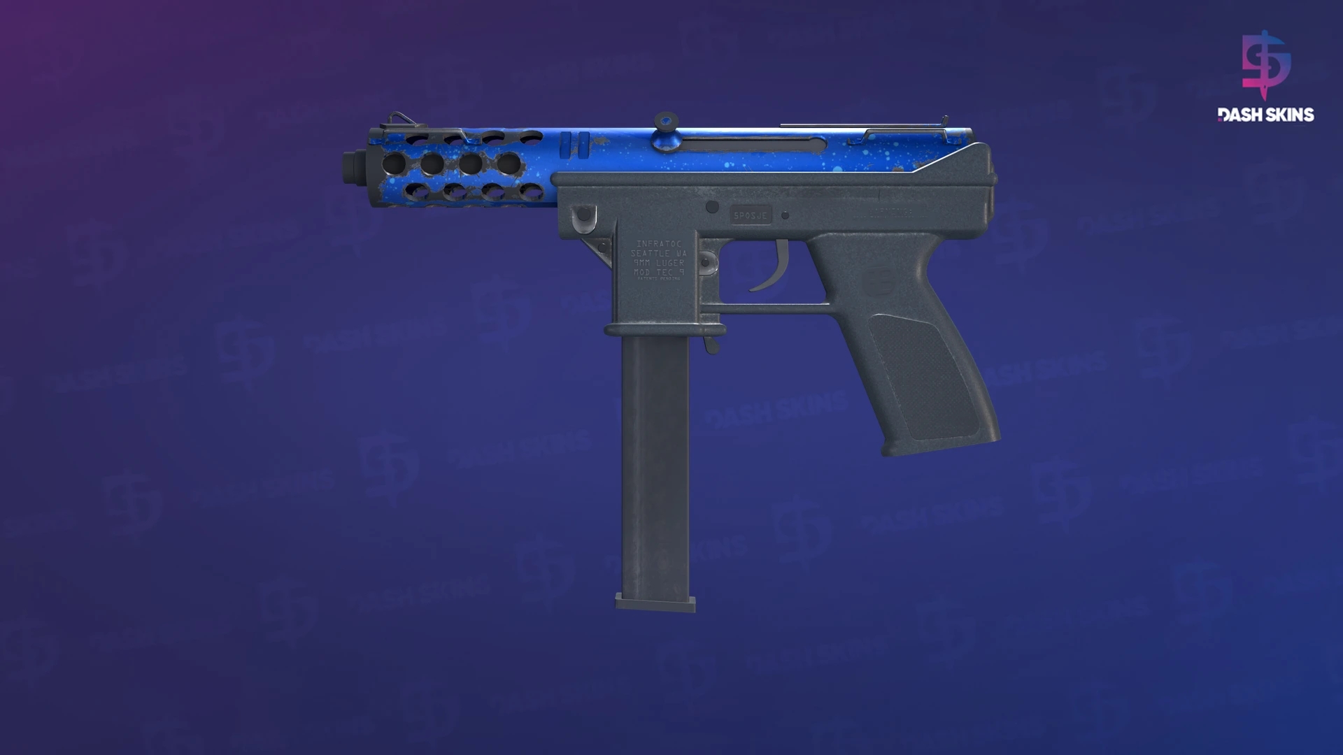 Tec-9 | Ice Cap (Field-Tested) Screenshot Playside